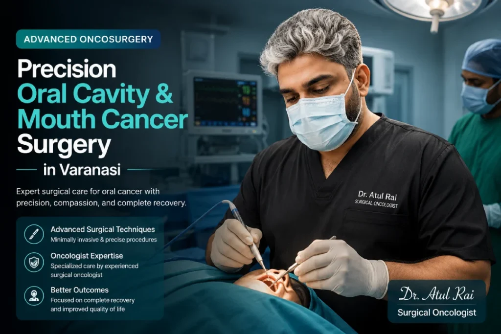 Oral Cavity Cancer Surgery and Patient Care in Varanasi by Dr Atul Kumar Rai